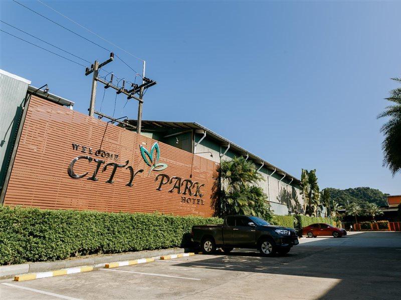 City Park Hotel Phatthalung Exterior foto
