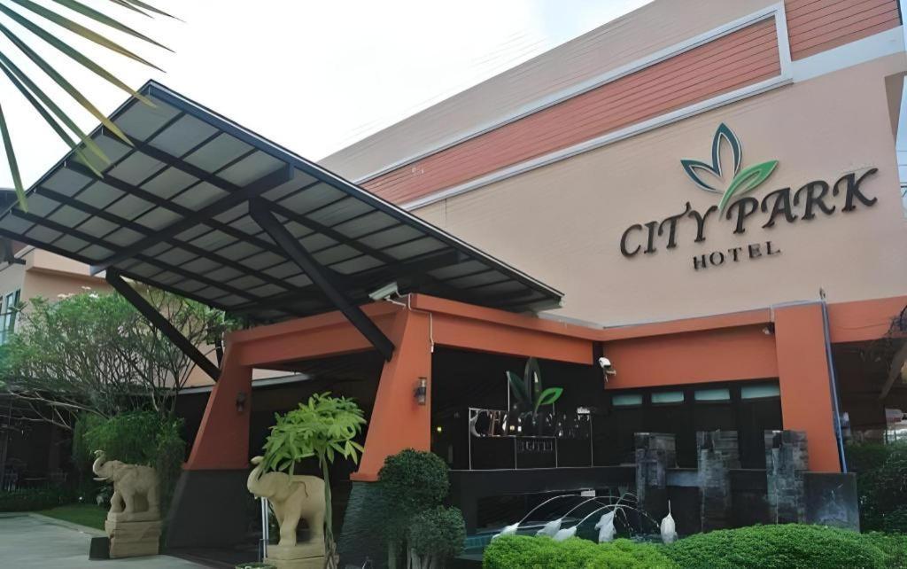 City Park Hotel Phatthalung Exterior foto